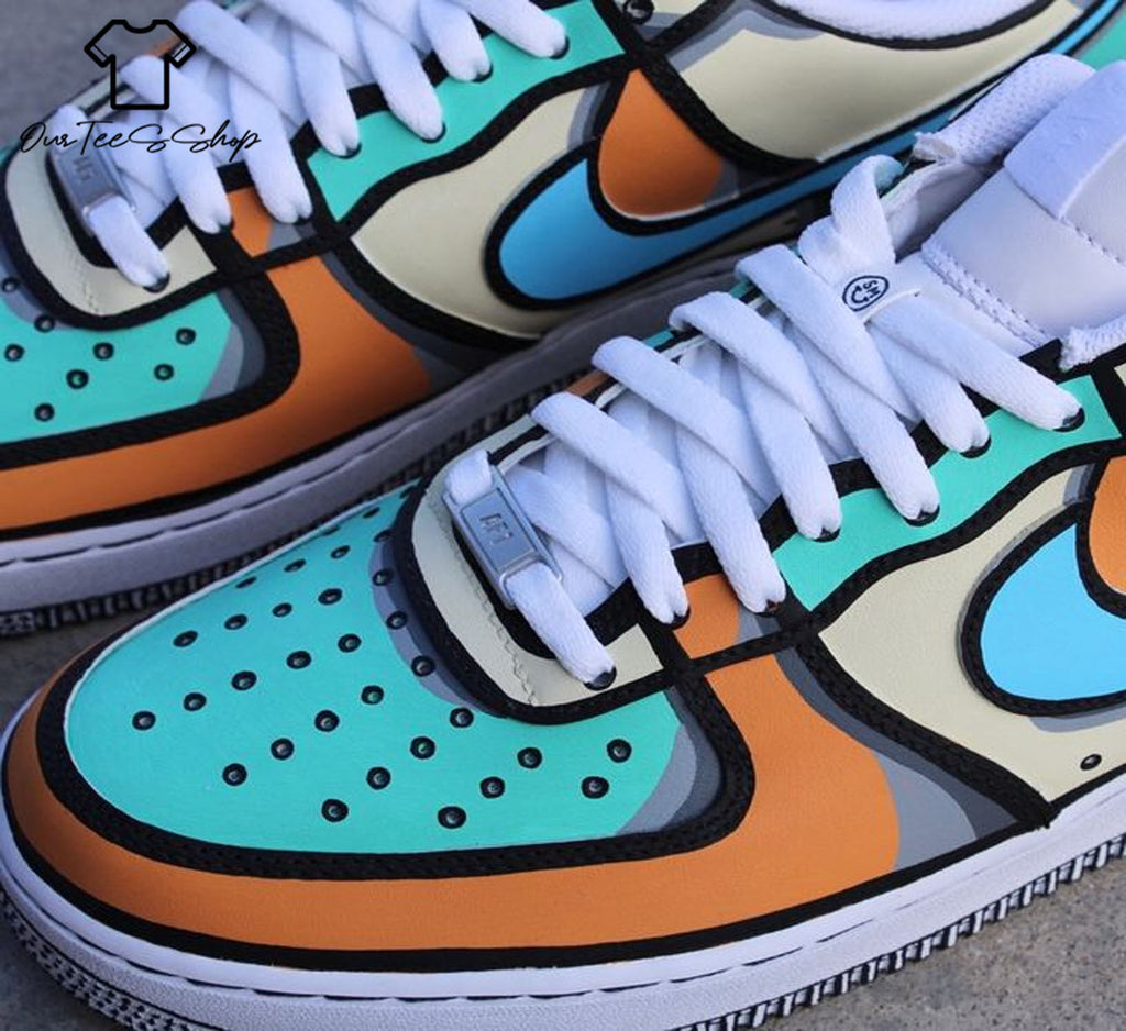 Custom Air Force 1 Marshmallow Color Sneakers