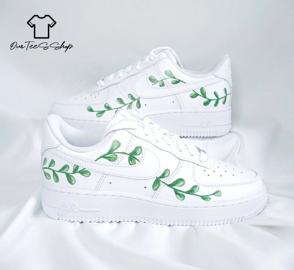 Custom Plant based Air Force 1