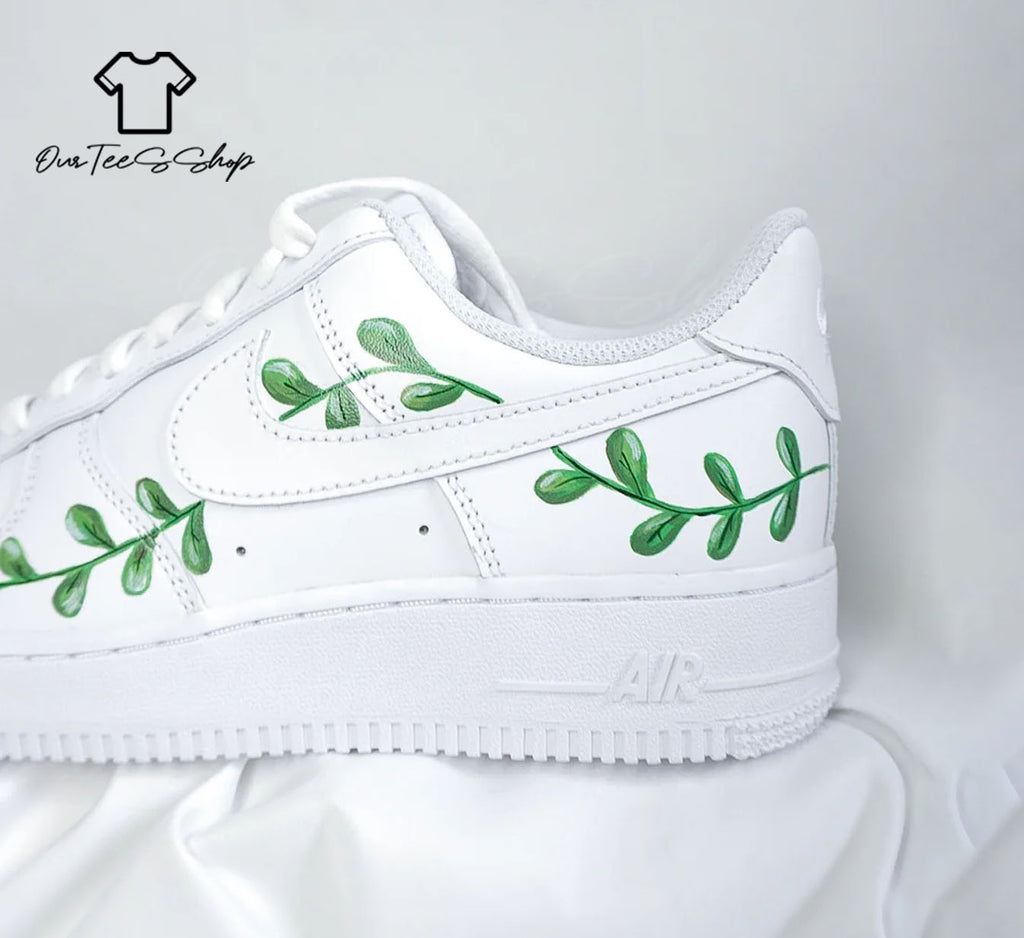 Custom Plant based Air Force 1