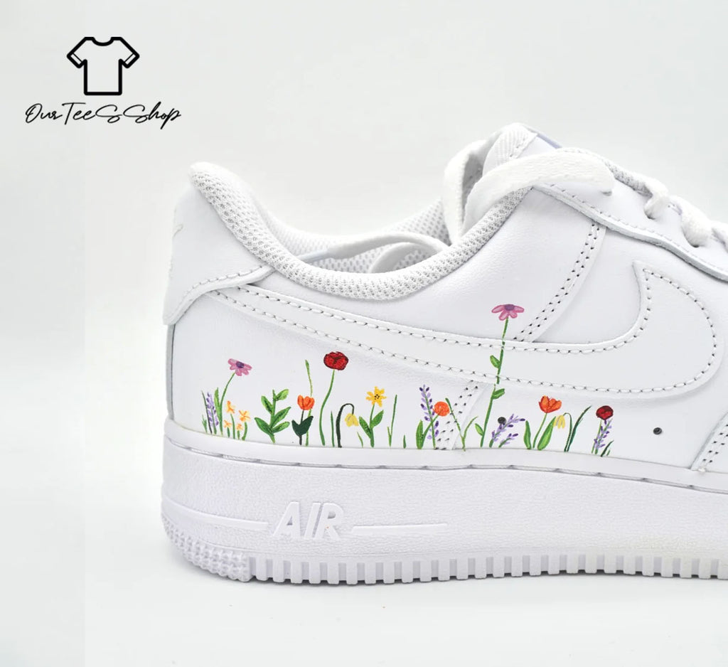 Custom Floral Air Force 1