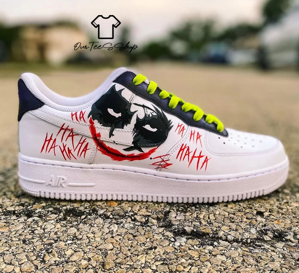 Custom Air Force 1 Joker Haha Sneakers
