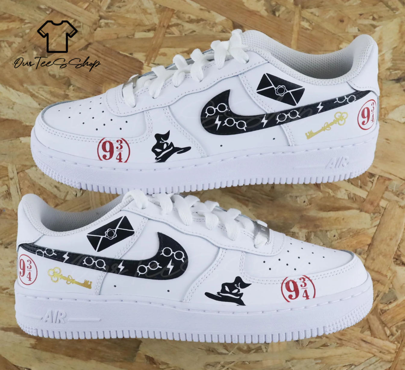 Custom Harry Air Force 1 Sneakers