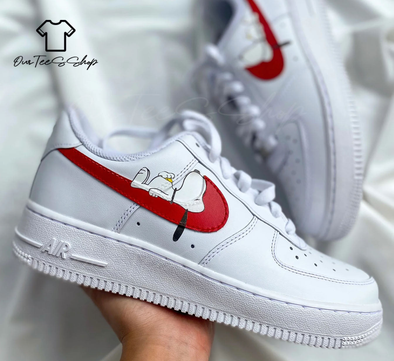 Custom Snoopy Air Force 1