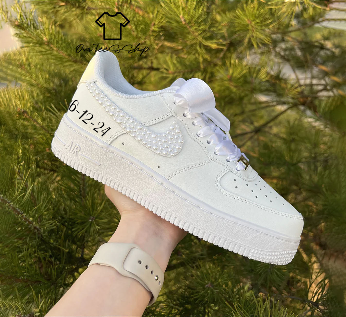 Custom Wedding Air Force 1