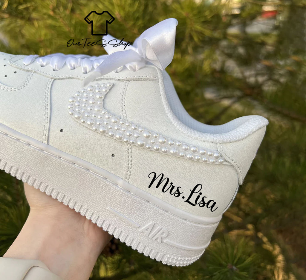 Custom Wedding Air Force 1